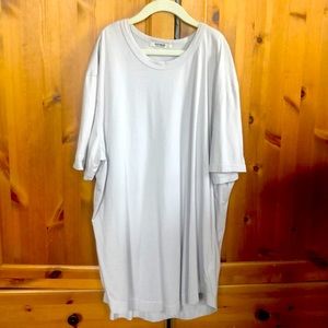 Buck mason light grey/off-white T-shirt